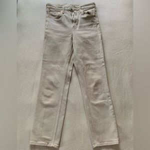 H&M &Denim White Jeans Vintage Slim Size 4